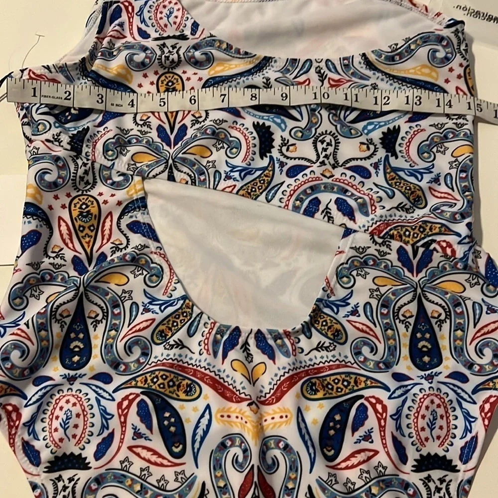 NWT Onia Paisley One Piece Bathing Suit